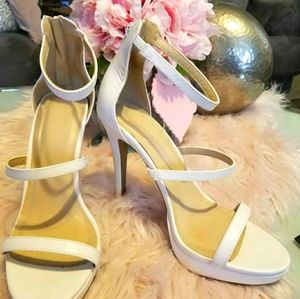 Special Occasion White Heels